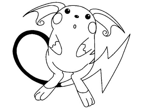 However, it only has four legs instead of six and lacks pigment pits.beedrill's head is round with a slightly pointed mouth, large, red eyes, and black antennae with a sharp bend in the middle. Raichu Is Astonished Coloring Page : Color Luna