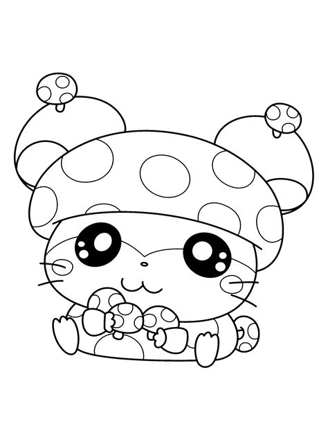 Coloriage Hamster 8201 (Animaux) Album de coloriages