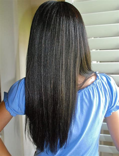 Healthy Relaxed Hair Feature How Does She Get Such Perfect Hair