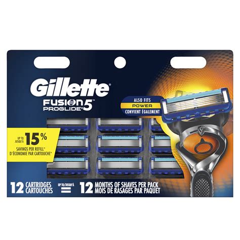 gillette fusion proglide power razor blades refills made in germany 16 pack pflege and wellness