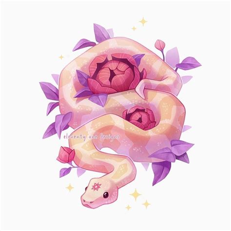 Creative Live Streaming On Instagram This Adorable Snake Artwork Was