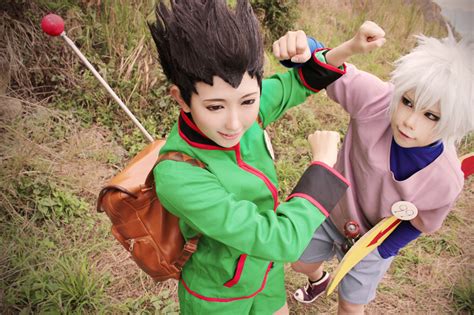 Hunter x hunter, anime, killua zoldyck, low angle view, one person. KEN X REI I CHI(犬X伶一) Killua Zoldyck Cosplay Photo - Cure ...