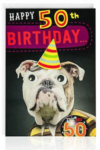 Schau dir angebote von 50th birthday funny auf ebay an. 50TH Birthday Male Funny Humour Animal Dog Card Greetings ...