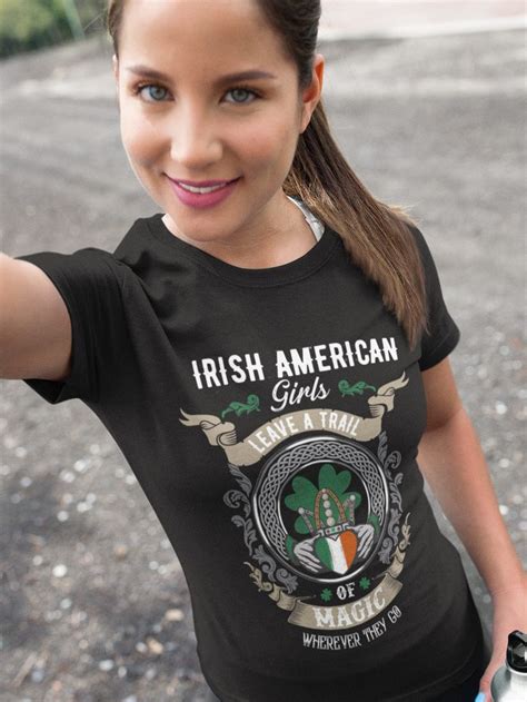 Irish American Girlswonderful Women Womens Crew Tee Women