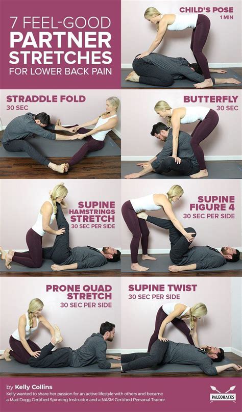 7 Feel Good Partner Stretches For Lower Back Pain Fitness Fitness