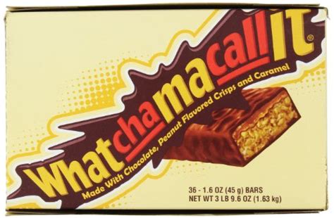 Whatchamacallit Candy Bar Chocolate Covered Caramel And Peanut