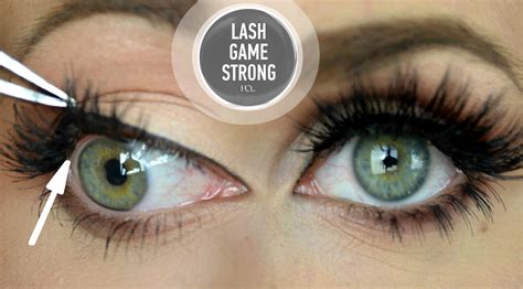 false eyelashes for beginners applying eyelashes underneath house of lashes review beauty