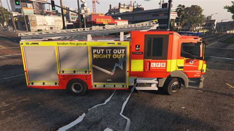 2017 London Fire Brigade Appliance Els Gta5