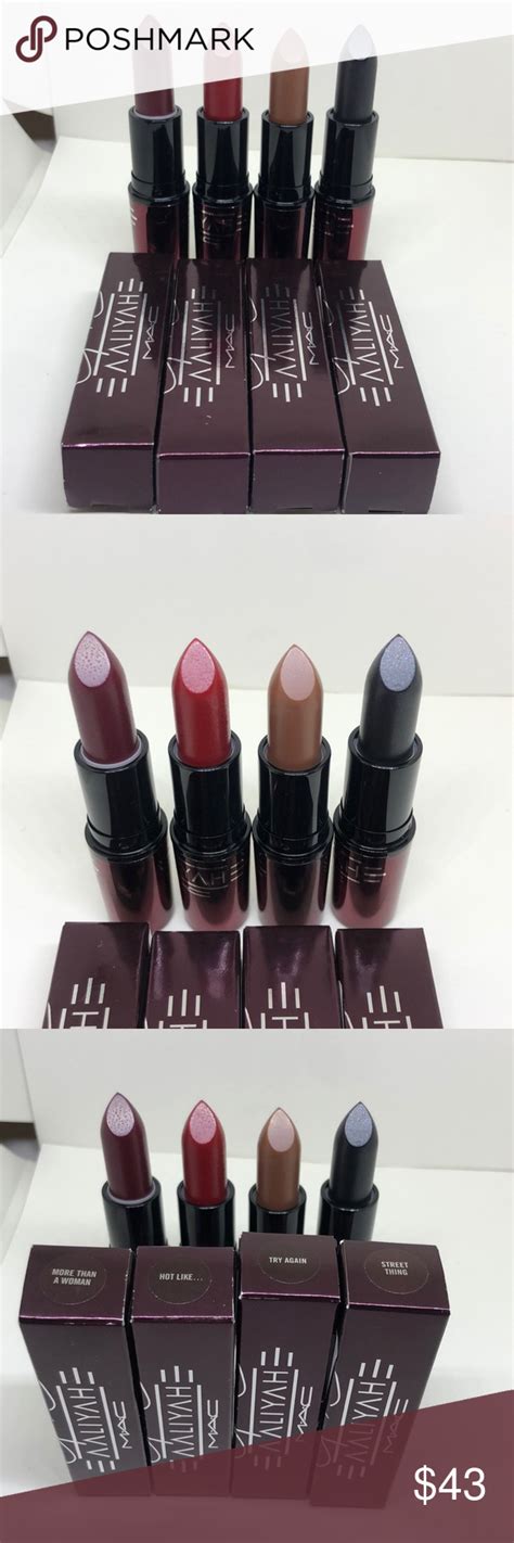 Mac Aaliyah Lipsticks Bundle Of 4 Lipstick Bundles Lipstick Mac