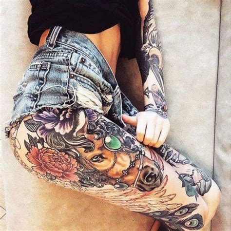 Leg is broken down into different parts, which includes the thigh, the knee, the calf, and the shin. 50 Engaging Female Leg Tattoos Ideas - Lava360