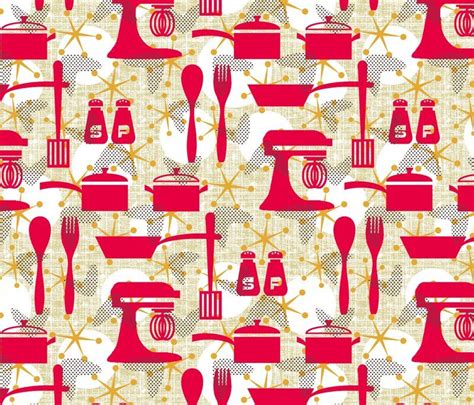 Fabric Shop For Fabric By Independent Designers Spoonflower Retro