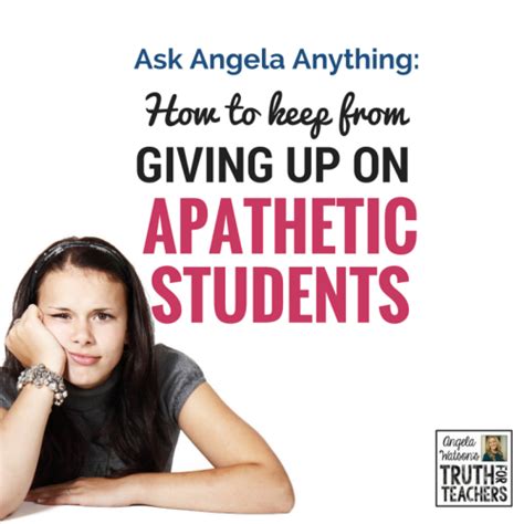 Apathetic meaning, definition, what is apathetic: How to keep from giving up on apathetic students | The ...
