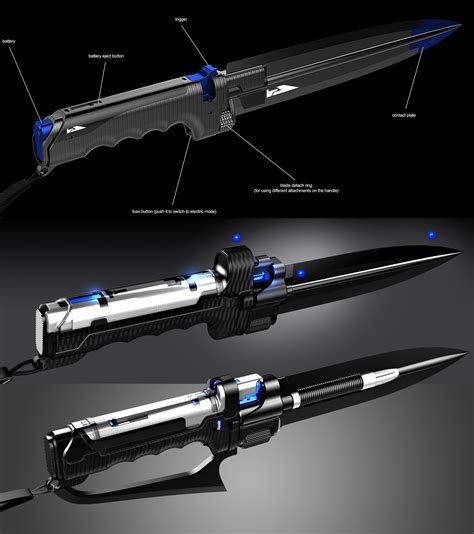 Artstation Random Blades Bojan Koturanovic Concept Weapons