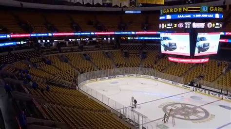 Boston bruins played their very first game in december 1924 against the maroons and one it but didn't manage to show an outstanding performance in the season. TD Garden - Boston Bruins - 2014 - YouTube