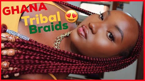 Getting Ghanafulanitribal Zip Braids In Ghana Independence Day