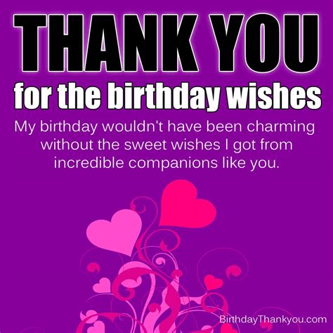 The Ultimate Collection Of Stunning Thank You Images For Birthday Wishes Full K Resolution