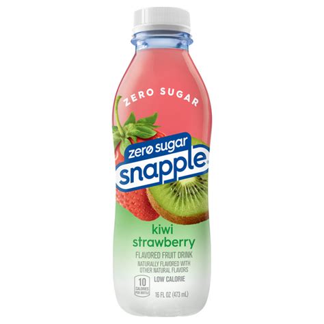 Save On Snapple Zero Sugar Kiwi Strawberry Fruit Drink Order Online