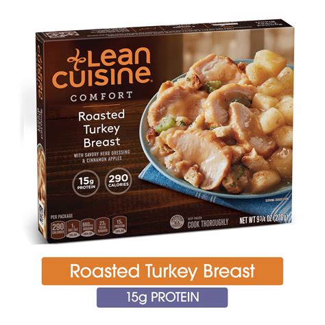 Lean Cuisine Comfort Roasted Turkey Breast 975 Oz Box Delicious