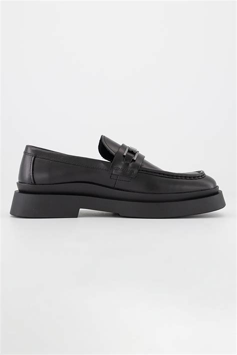 Vagabond Shoemakers Pantofi Loafer Din Piele Cu Detaliu Metalic Negru Emag Ro