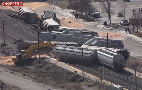 16 Train Cars Derail In Elko Closing Roads And Causing Power Outage