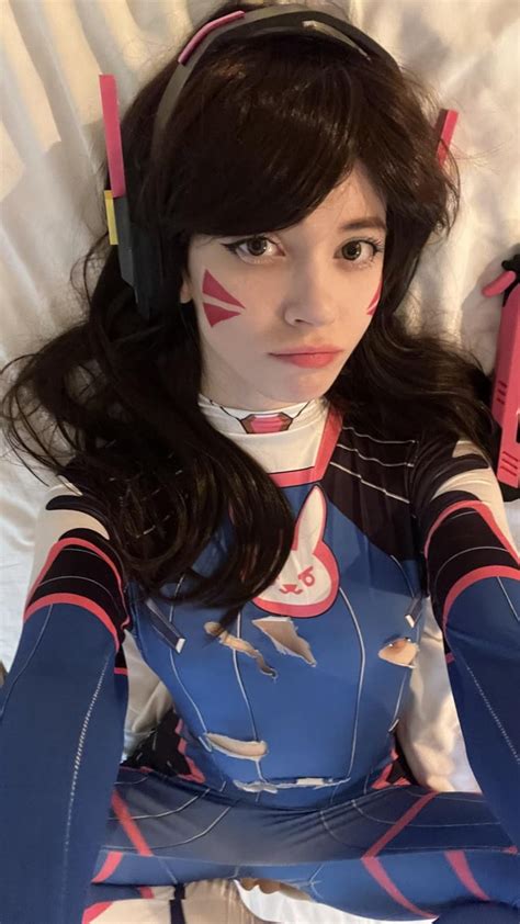 Cosplayer Yoursmalldoll D Va From The Overwatch Game R Cosplaygirlsnsfw