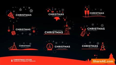 Freepik editorbeta free online template editor. Videohive Christmas Icon Titles » free after effects ...