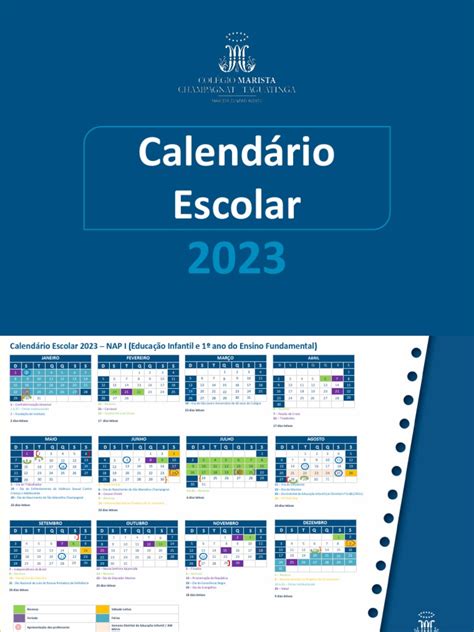 Calendário Escolar 2023 Pdf Natal Pedagogia