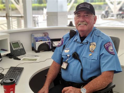 Public Safety Officer Keeps A Watchful Helpful Eye On Campus