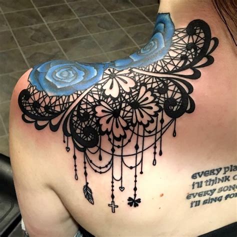 Roselace Tattoo Done By Rose Ager At Diamond Tattoo In