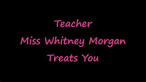 teacher miss whitney morgan treats you with pantyhose feet and self gag wmv sensuous