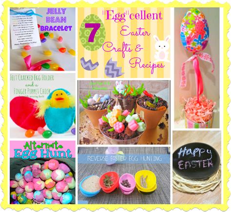 7 'Egg'cellent Easter Crafts and Easter Recipes | Easter crafts, Holiday crafts for kids, Crafts