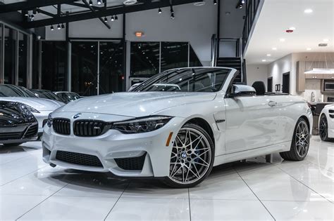Used 2018 bmw m4 convertible competition pkg + executive pkg $90k+ msrp