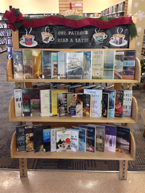 Read A Latte Book Display November Teen Library Library Ideas