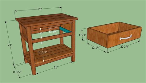 Woodwork Side Table Plans Pdf Plans