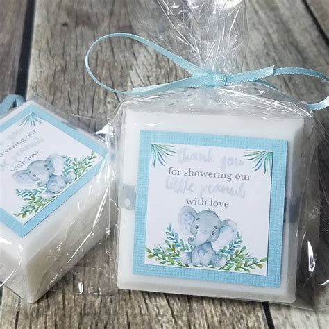 5 out of 5 stars. Elephant Baby Shower Favors Made with Soap - LaLaLipsie