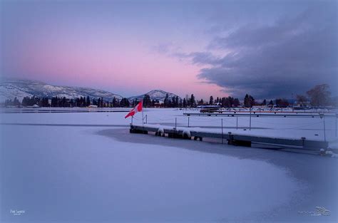 Pink Sunrise Skaha Lake 2252014 Photograph By Guy Hoffman Fine