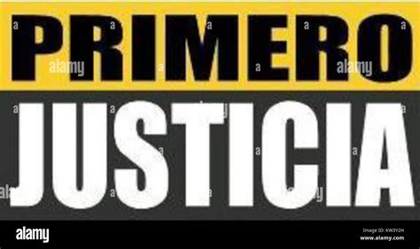 Primero Justicia Logo Stock Photo Alamy