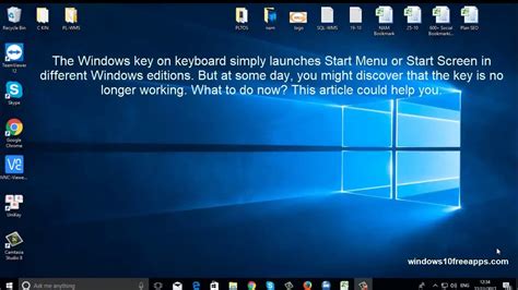 How To Fix Windows Key Not Working Windows YouTube