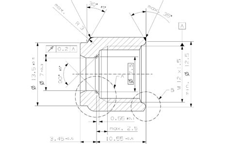 Gd T Geometric Dimensioning And Tolerancing Drawing Definition