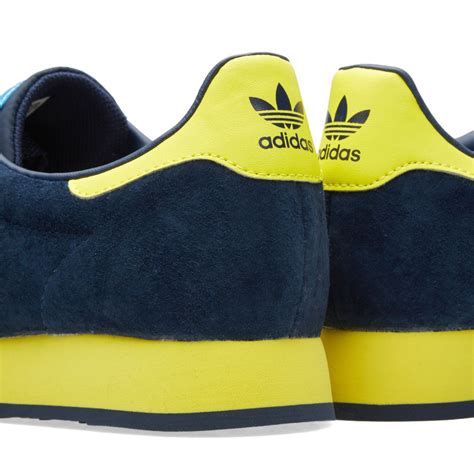 Adidas Samoa Vintage Collegiate Navy Yellow End