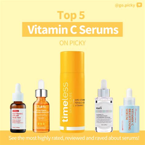 Top 5 Vitamin C Serums Picky The K Beauty Hot Place