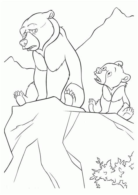 Coloring Page - Brother bear coloring pages 3