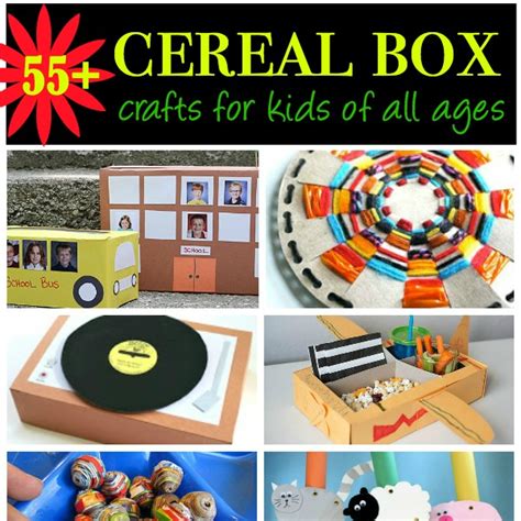Cereal Box Crafts For Kids