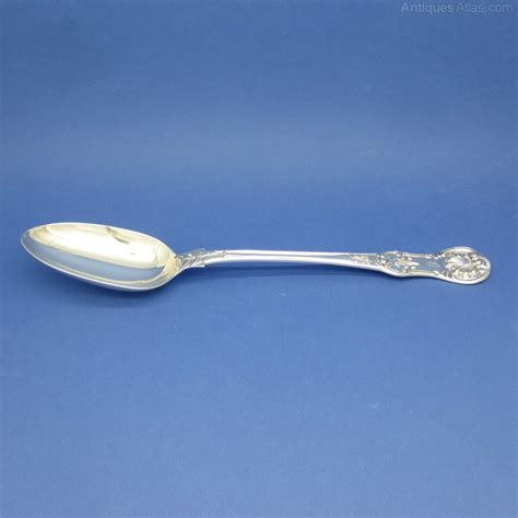 Antiques Atlas - Early Victorian Silver Basting Spoon