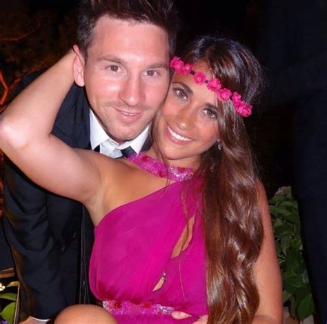 Messi made spectacular progress at each of the different age levels, climbing through the ranks to barça c, followed by barça b and the first team in record time. Lionel Messi and Antonella Roccuzzo