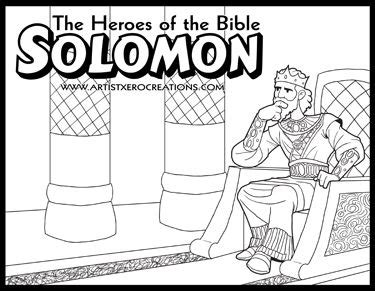 All coloring pages are sized 8.5 x 11 or a4 size with a 300 dpi resolution for. King Solomon - Free Coloring Pages