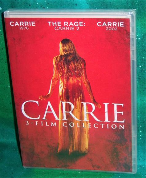 New Rare Oop Carrie 1976 Rage Carrie 2 Carrie 2002 Triple Feature 3