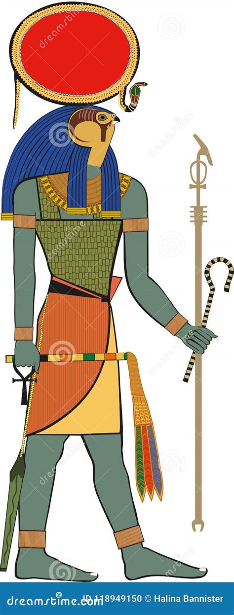 Ancient Egyptian God Ra Stock Illustration Illustration Of Ancient 118949150