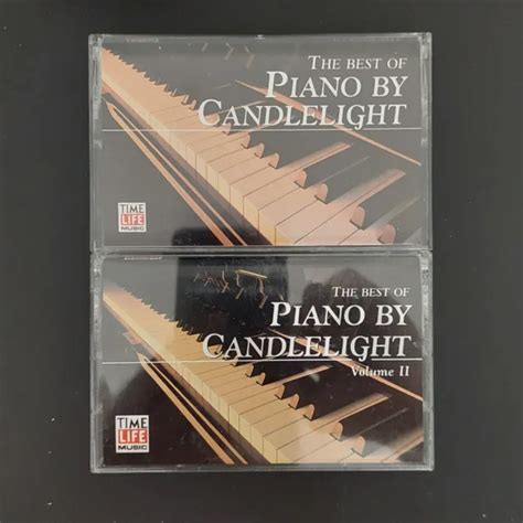 Piano By Candlelight Cassette Tapes 1 And 2 1992 Time Life Music 800