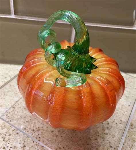 Pin on Glass Pumpkins